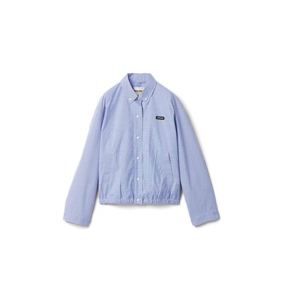 MIU MIU GINGHAM CHECK BLOUSON JACKET ML1263